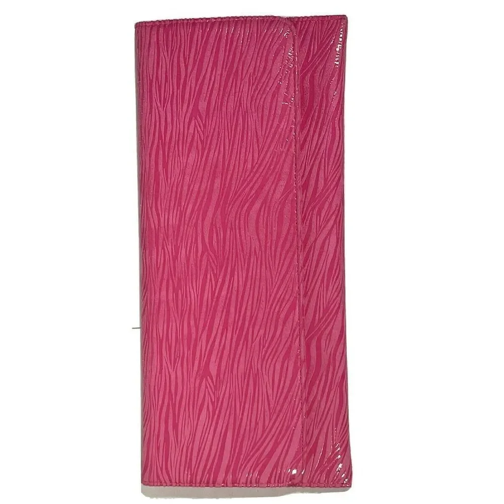 Fatto a Mano By Carlos Falchi Hot Pink Clutch Purse Shoulder Hand Bag Barbiecore